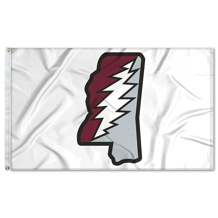 Mississippi State Bolt 3x5 Flag