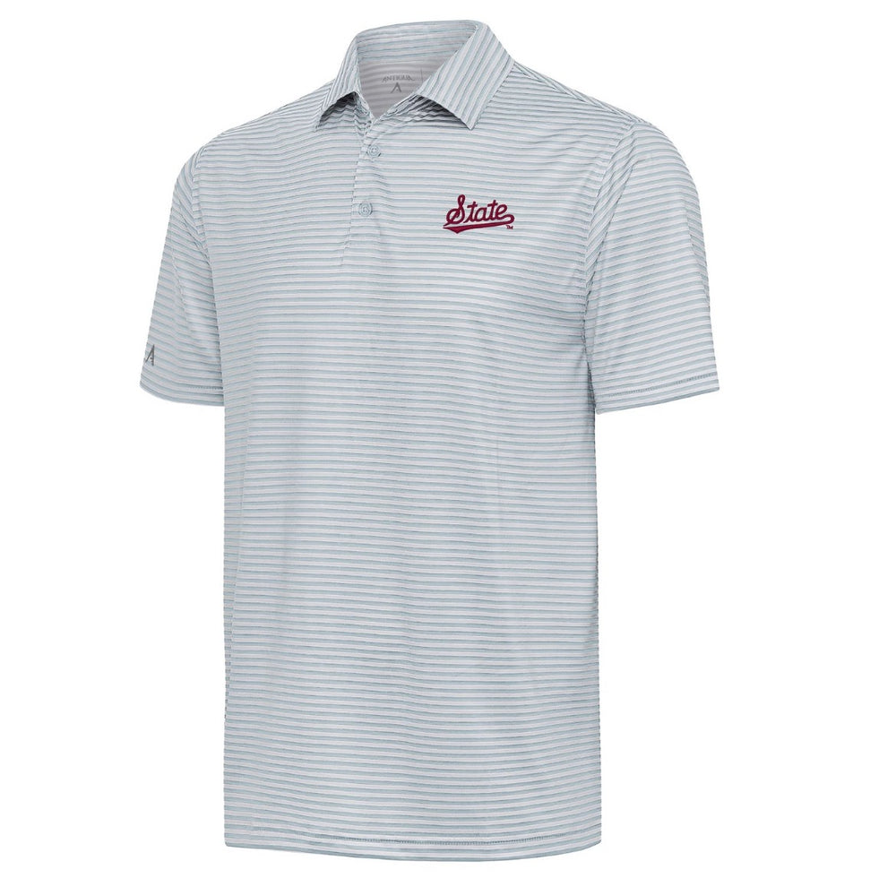 Antigua Mississippi State Skills Polo with State Script