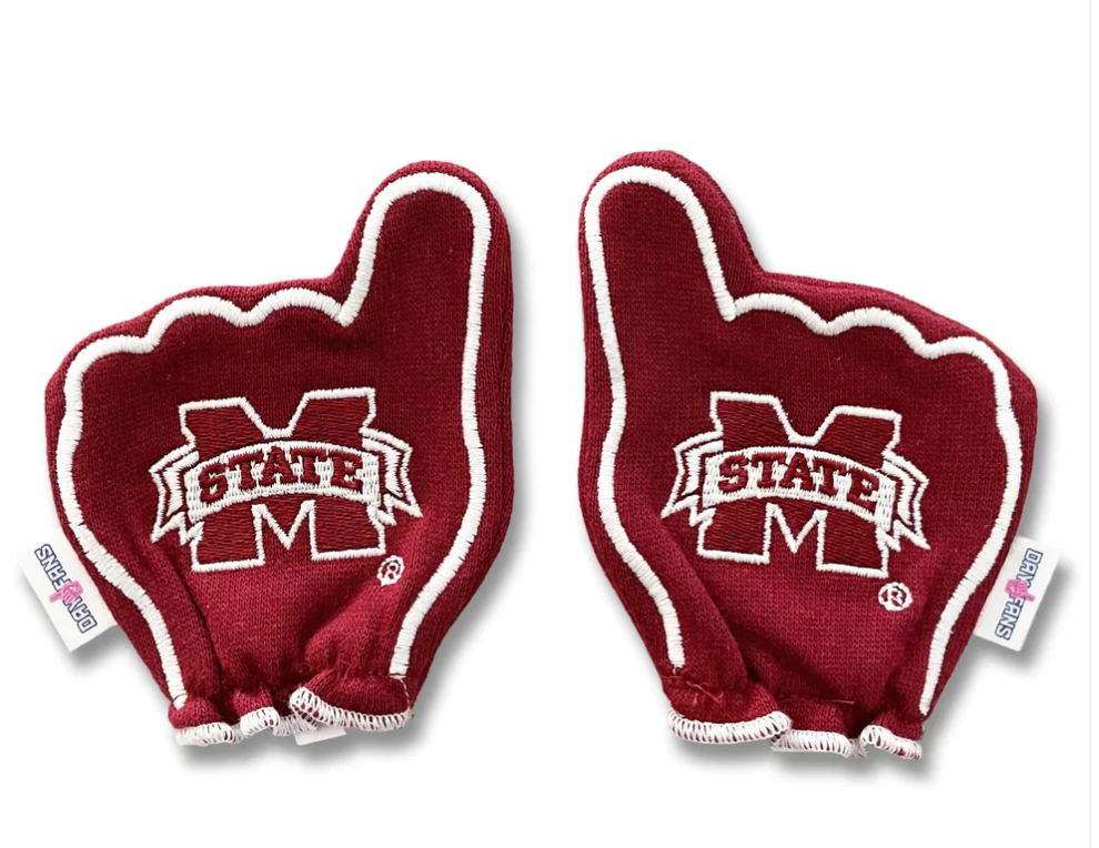 Fanmitts MS State Protective Baby Mittens