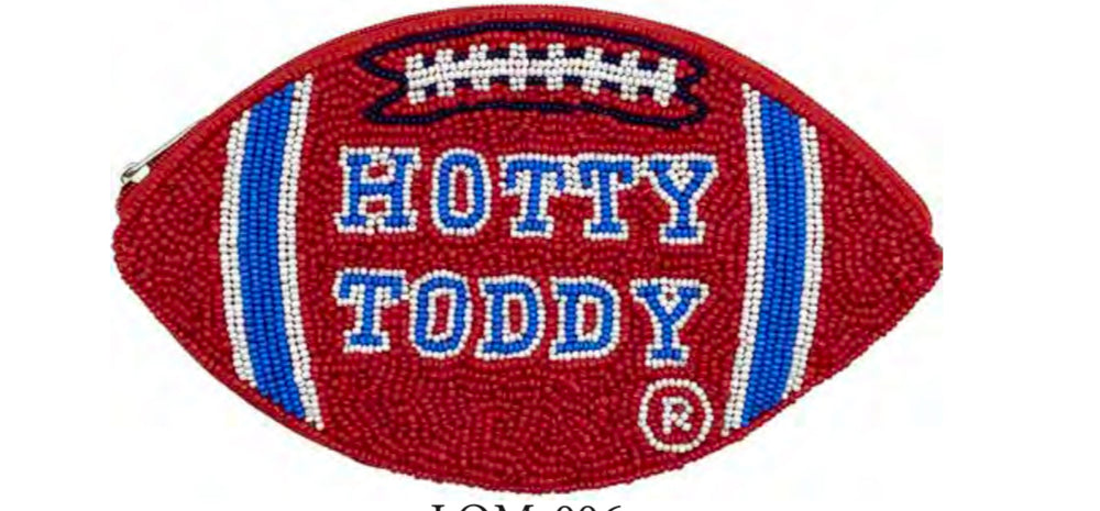 Hotty Toddy Football Pouch