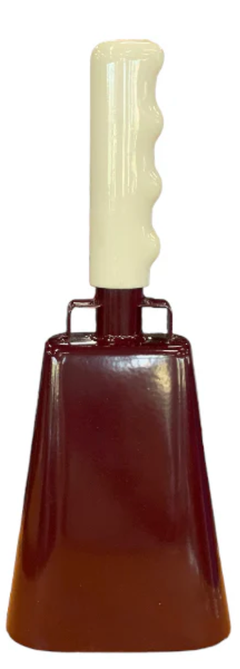 Medium Maroon BullyBell Cowbell