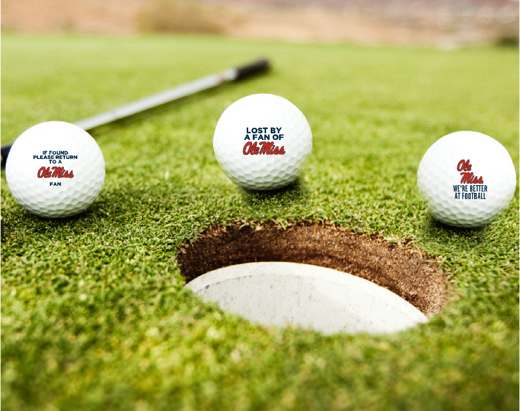 Set of 3 Golf Balls