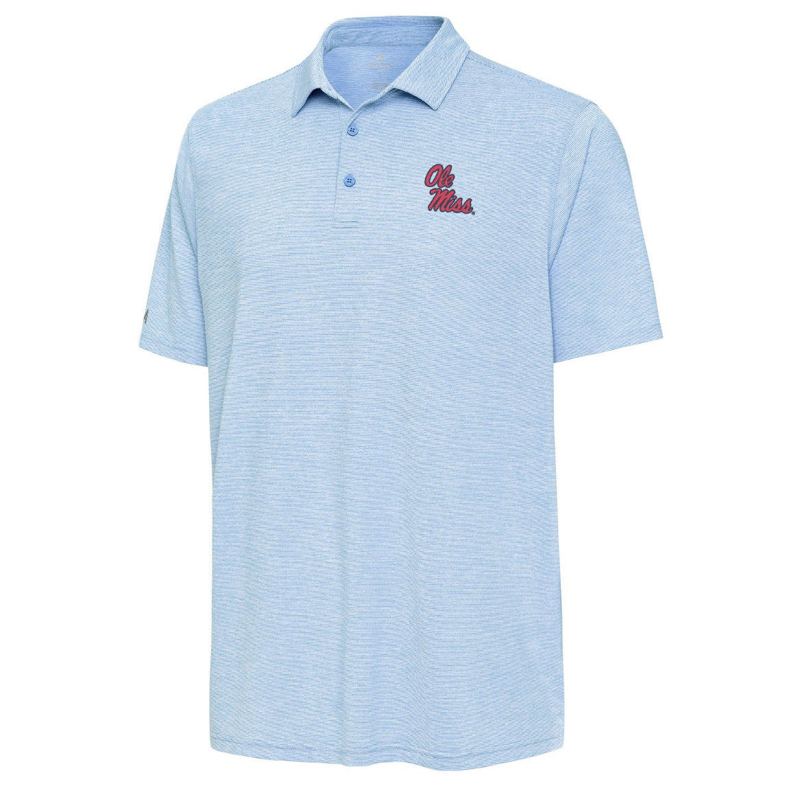 Antigua Distressed Polo Blue/White