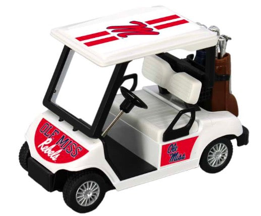 Ole Miss Mini Toy Golf Cart