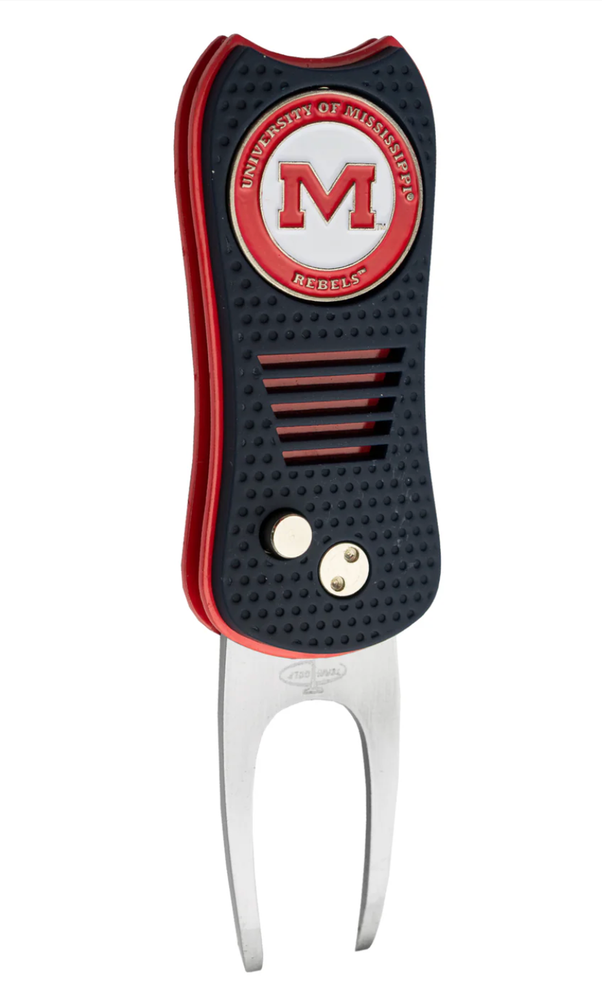 Ole Miss Switchblade Divot Tool