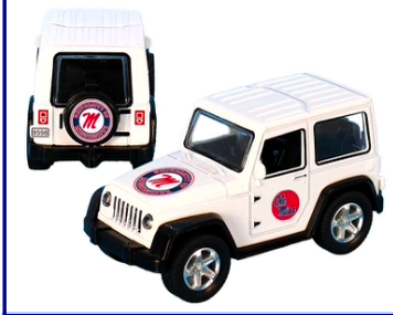 Ole Miss Pull Back ATV Truck