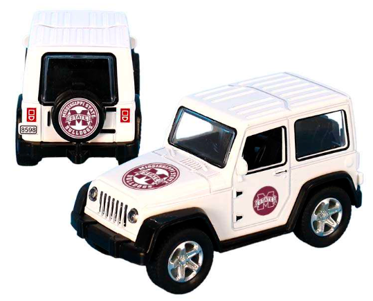 Mississippi State Pull Back Toy ATV Truck