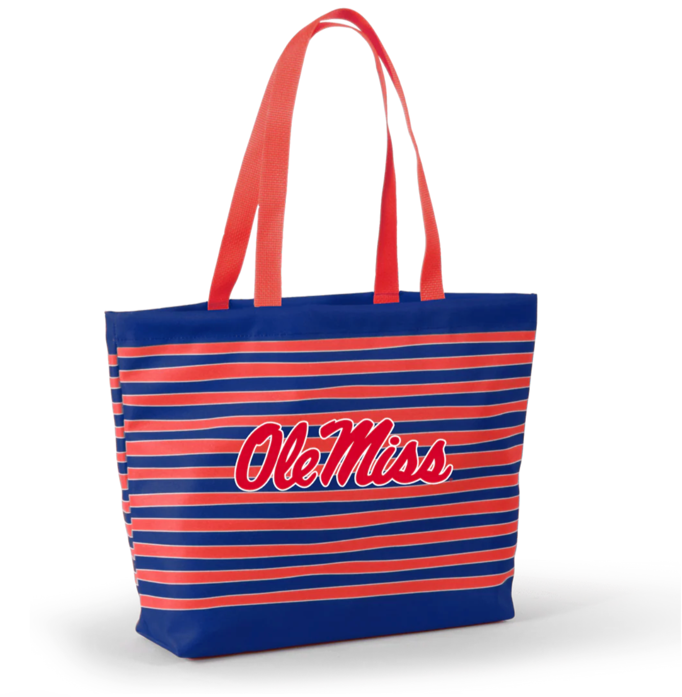 Desden Wavy Striped Ole Miss Tote