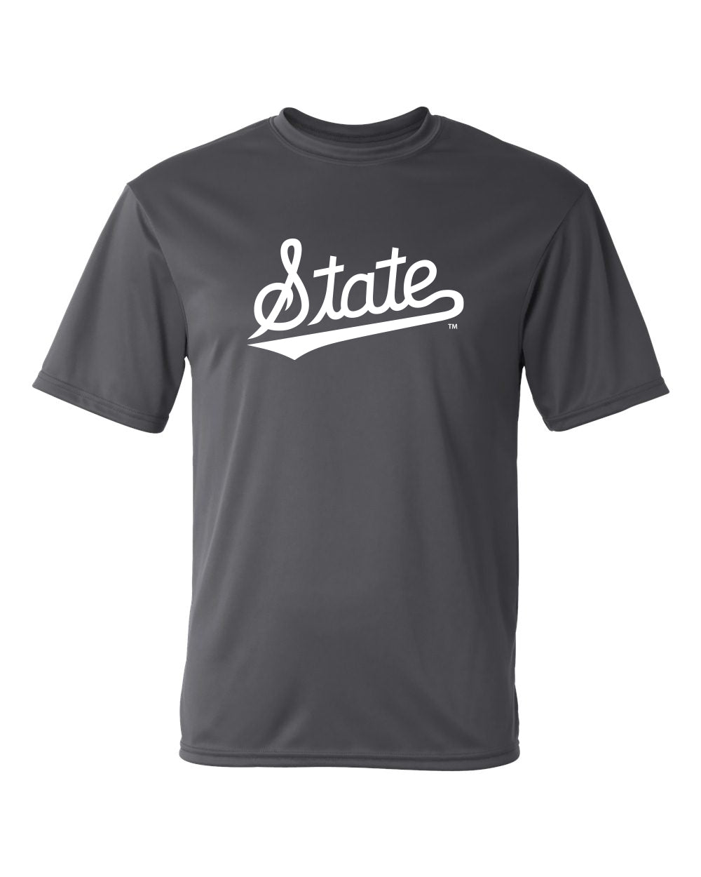 C2 Sport Mississippi State Youth Dri Fit Tee - Graphite