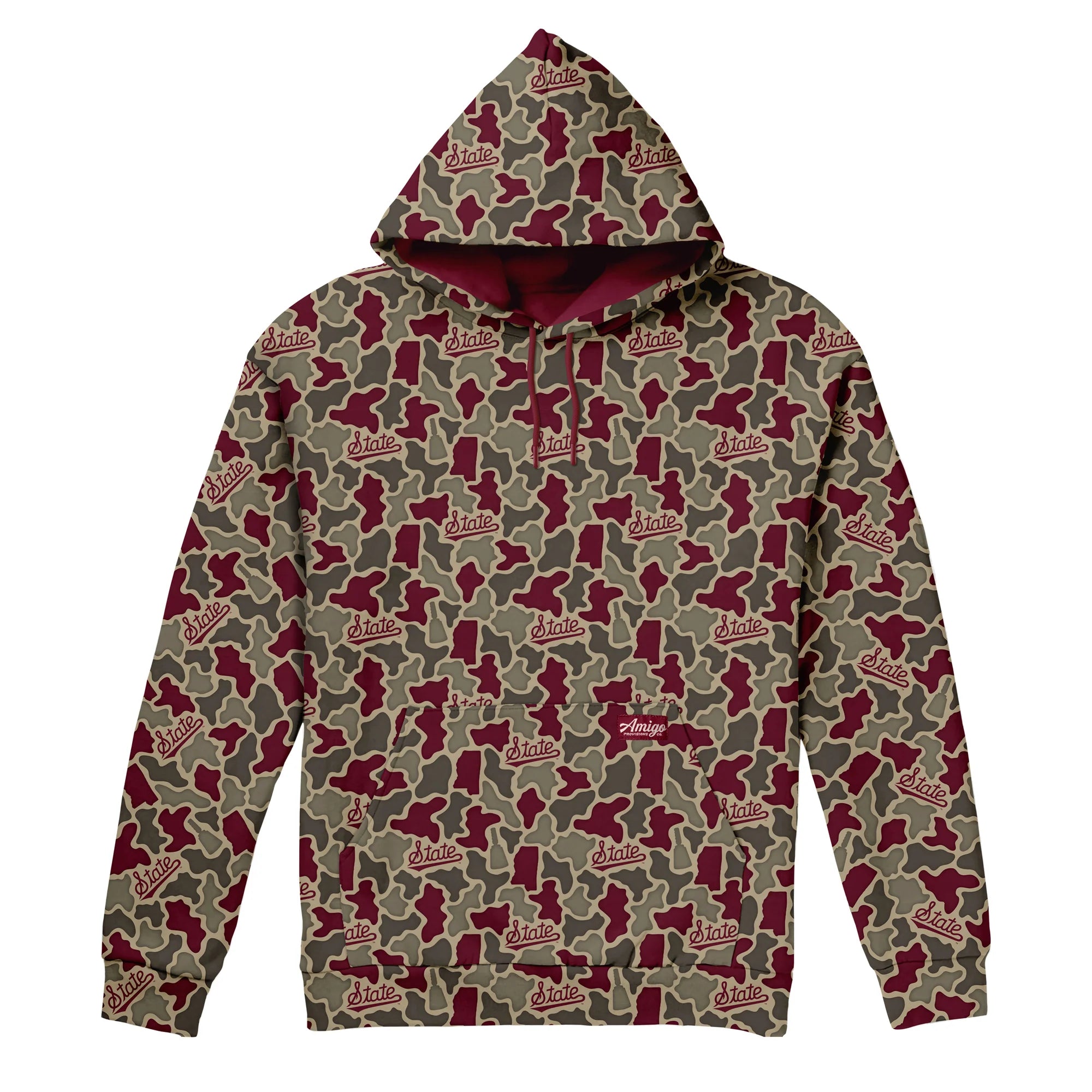 Amigo Camo Mississippi State Fleece Hoodie