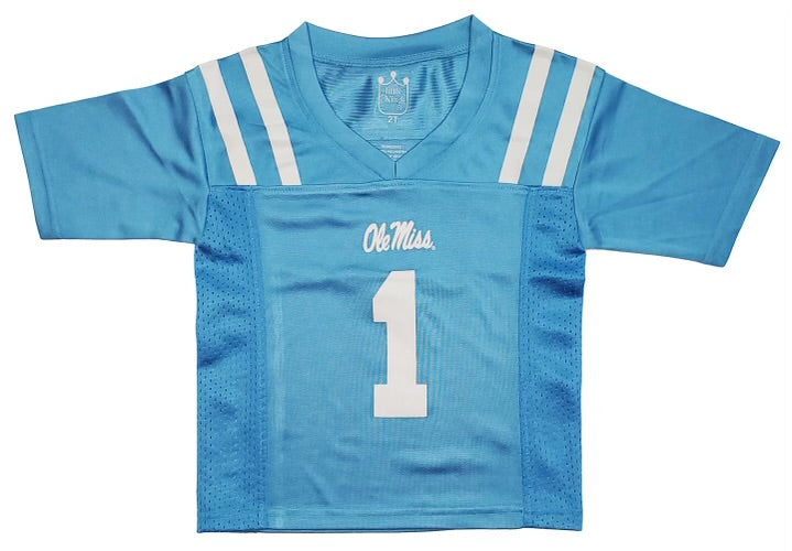 Little King Powder Blue Toddler Football Jerseys