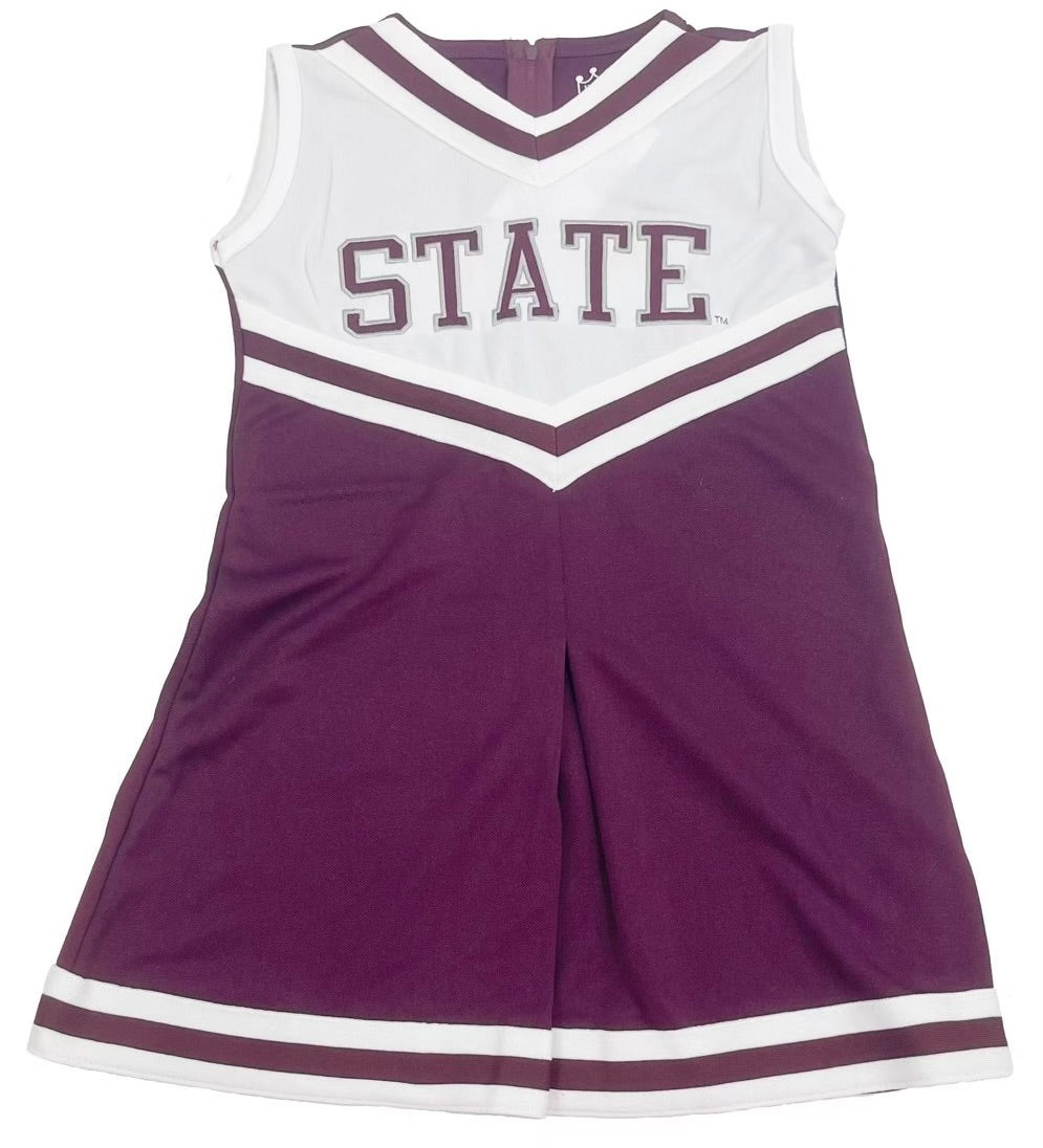 Mississippi State One Piece Cheer Dress