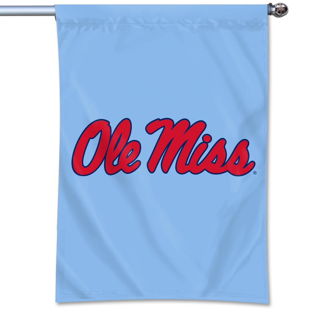 Powder Blue Dura Wave Ole Miss Home Banner