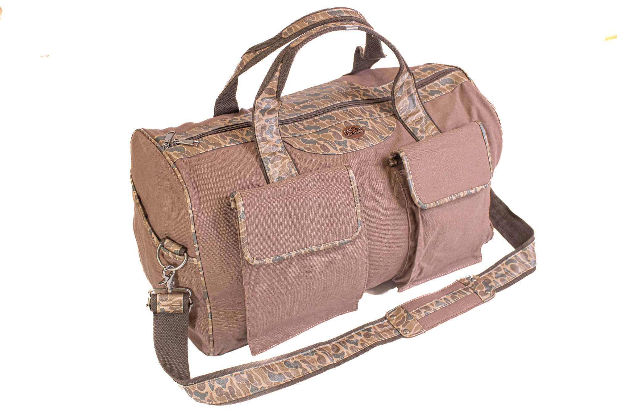 Zep-Pro Old School Camo Brown Weekender Bag - Ole Miss