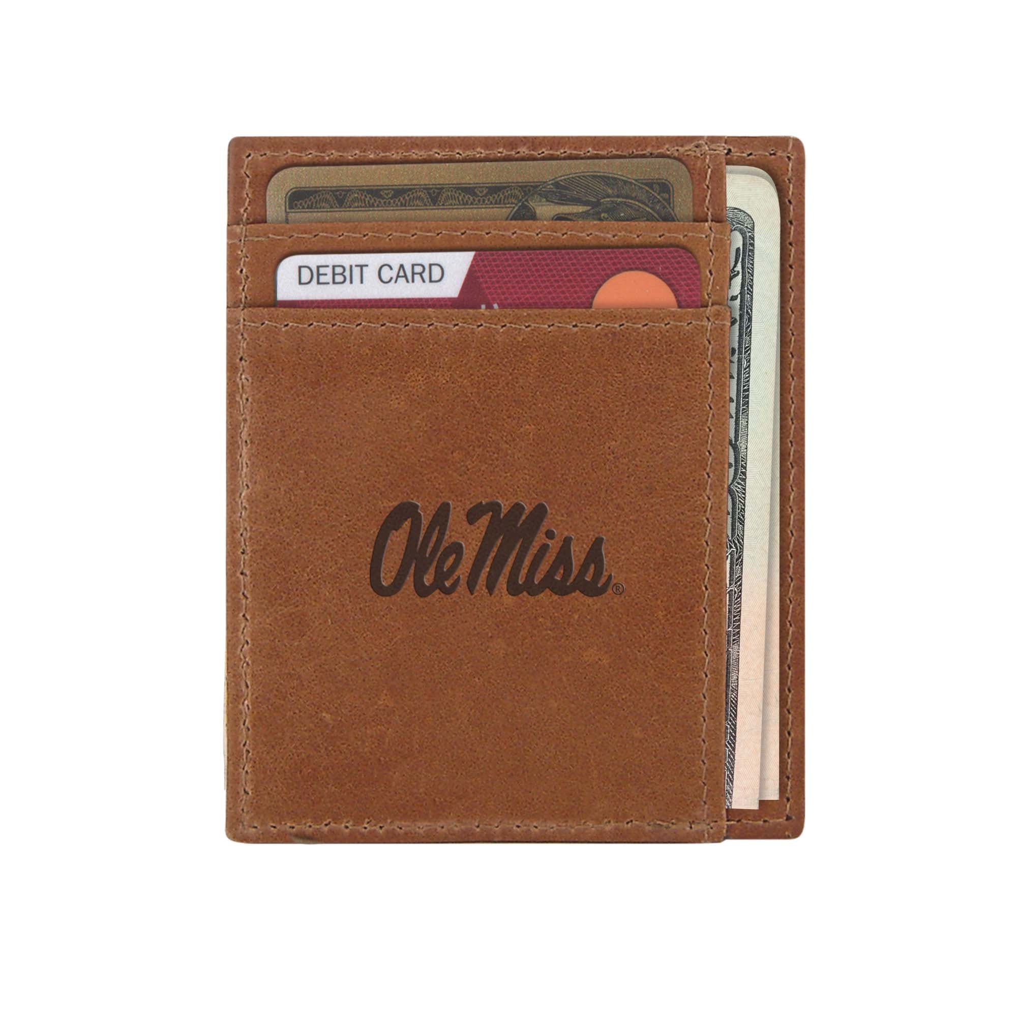 Zep Pro Ole Miss Front Pocket Wallet