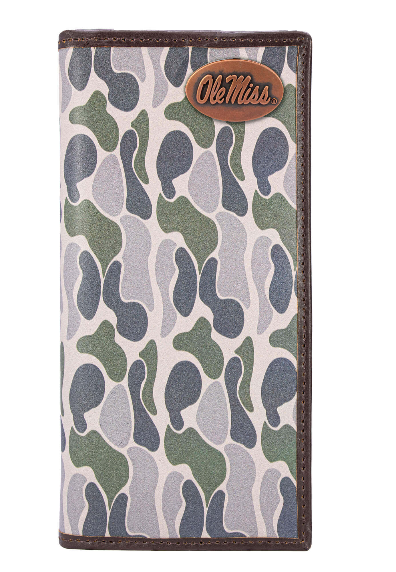 Zep-Pro Green Camo Secretary Wallet - Ole Miss