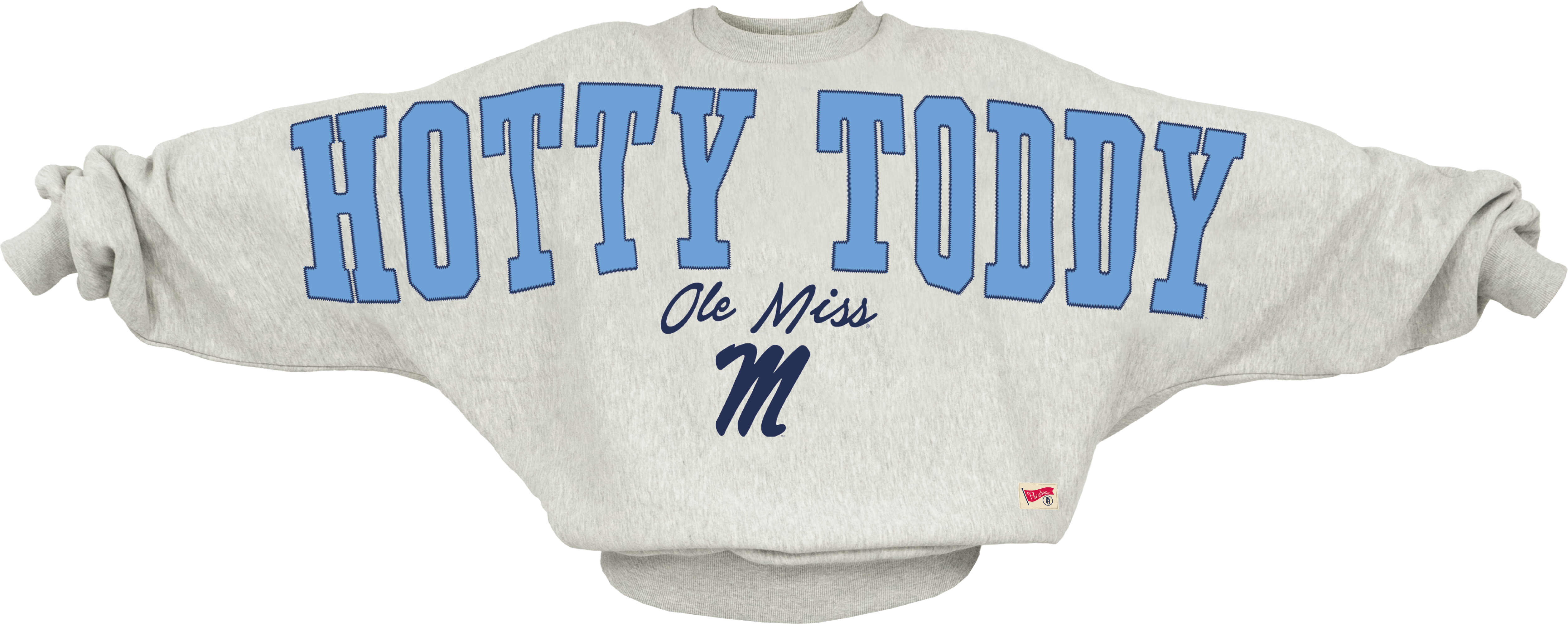 Ole Miss "Flannigan" Oversized Crewneck Fleece