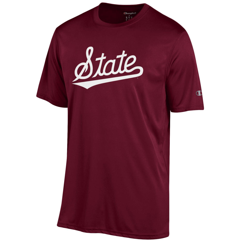 Mississippi State Champion Dri Fit Tee with State Script