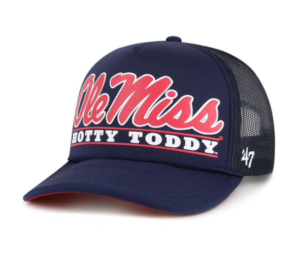 47’ Trucker Navy Ole Miss Hat