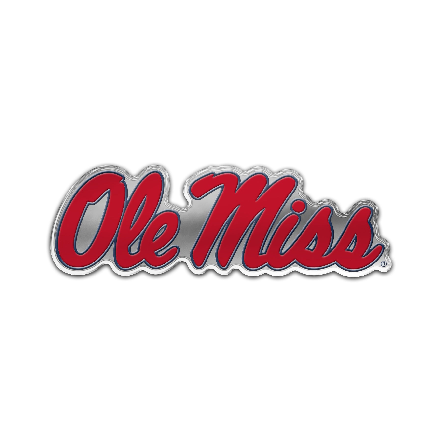 Ole Miss Auto Badge