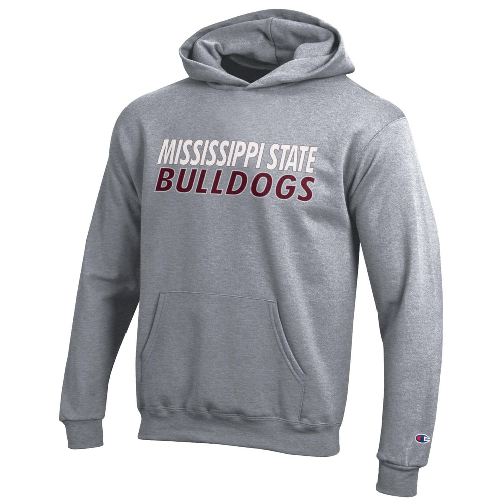 Champion MS State Youth Grey Hoodie