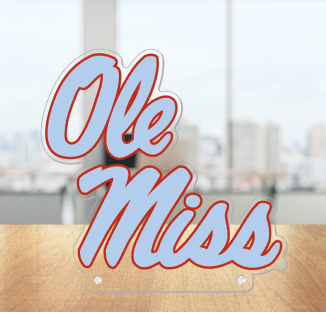 Ole Miss Acrylic Standee