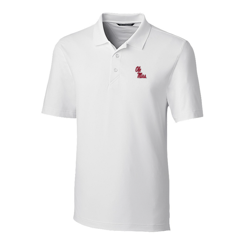 Cutter & Buck Forged Stretch Polo- White