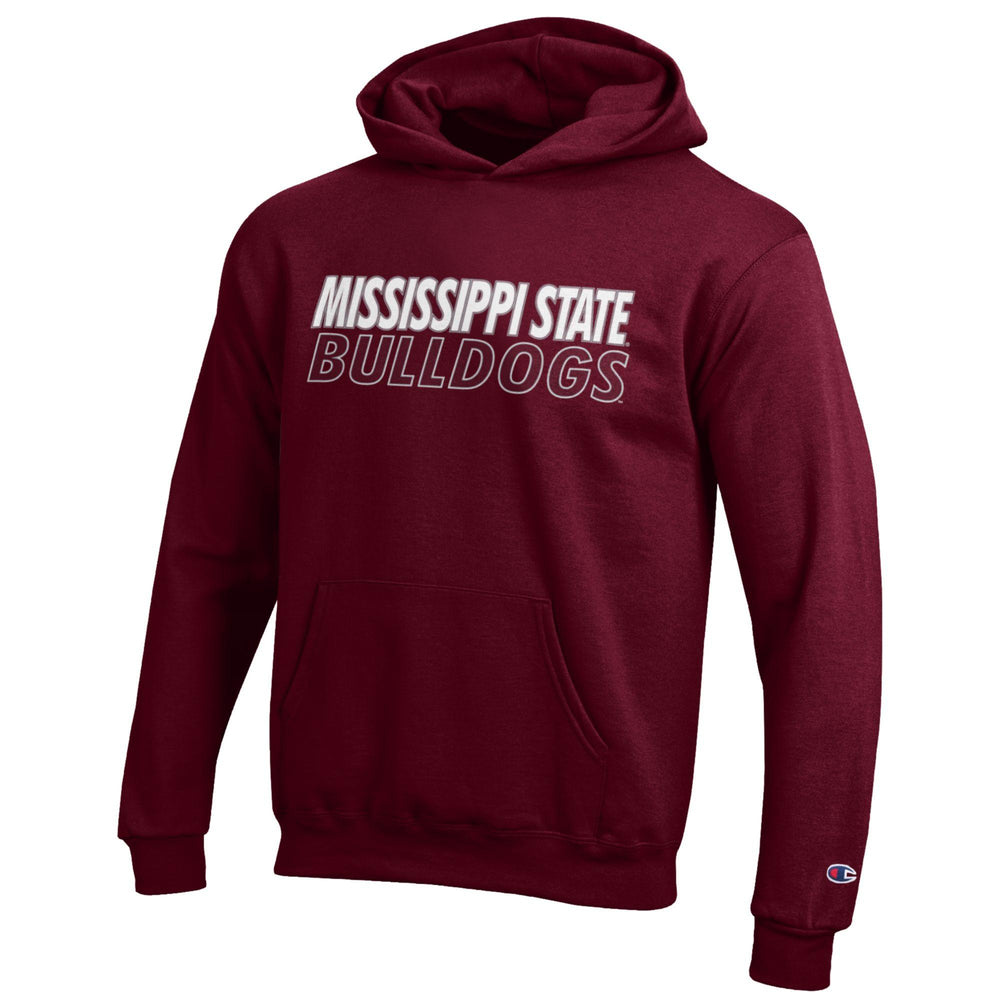 Champion MS State Youth Maroon Hoodie