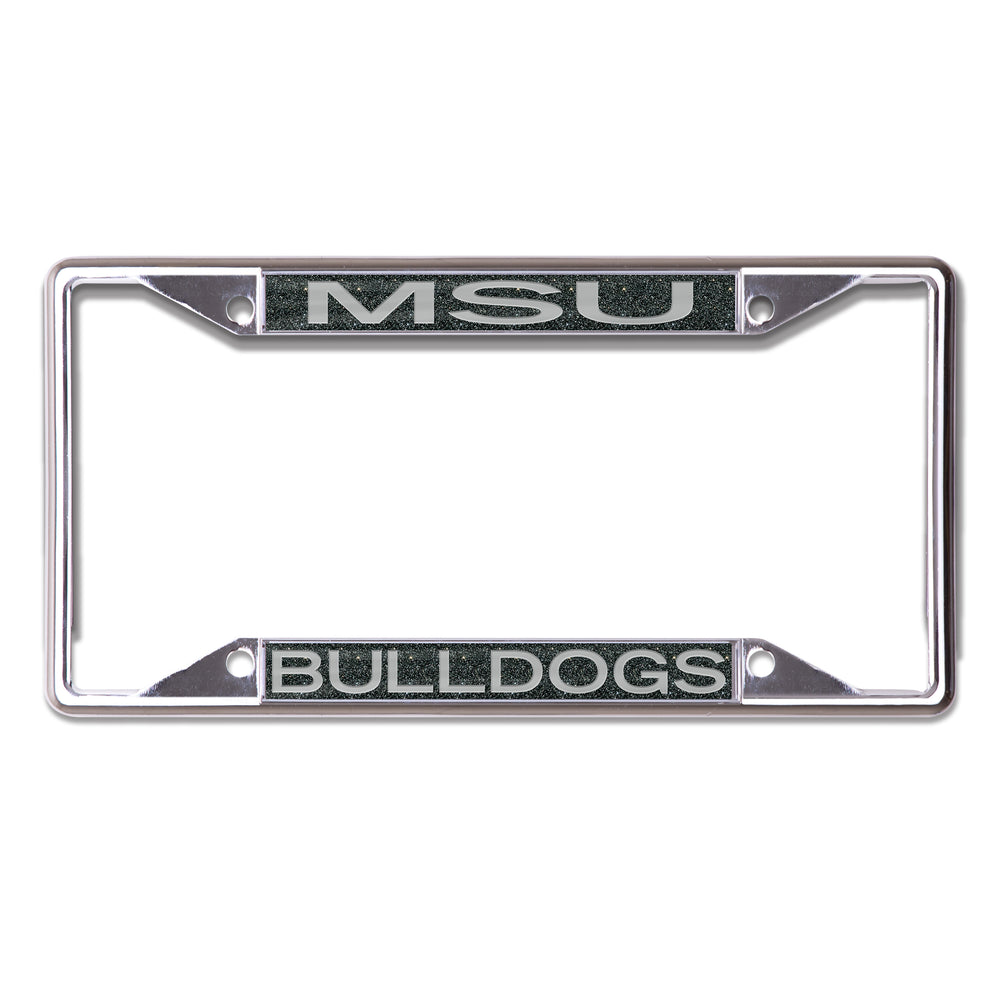 MSU License Plate Frame- Sparkle