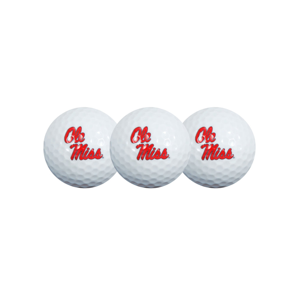 Ole Miss Golf Balls - Set of 3
