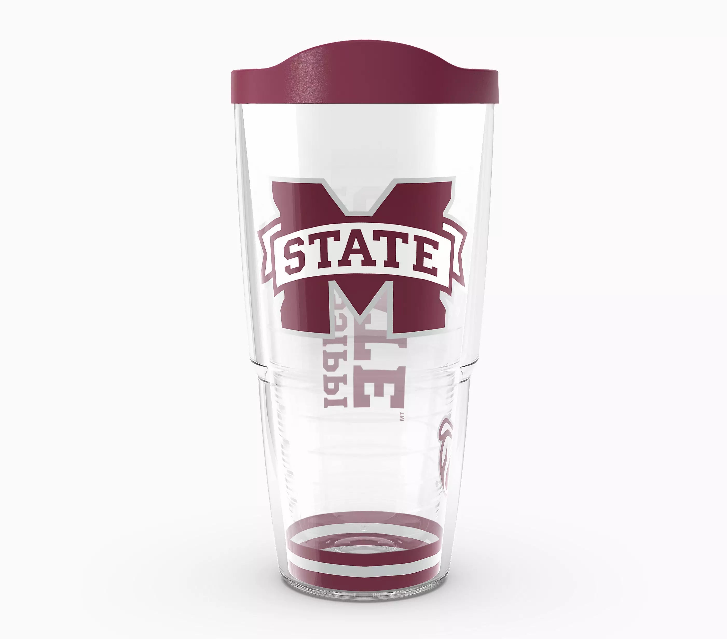 Tervis Mississippi State 24 Ounce Arctic M State Banner Tumber