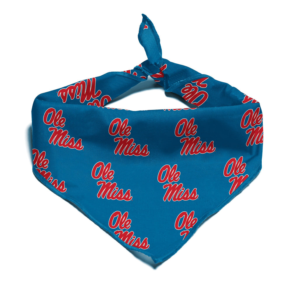 InstaPets Ole Miss Dog Bandana