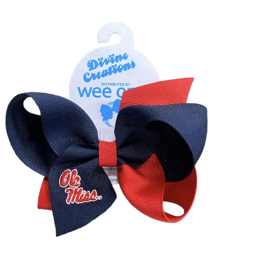 Wee Ones Medium Ole Miss Embroidered Patch for Kids