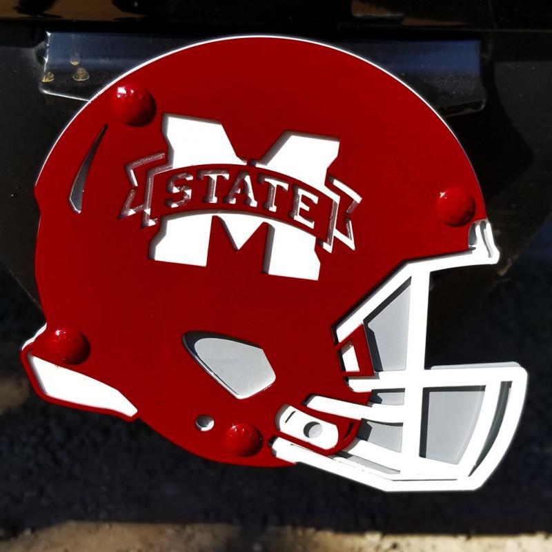 Gameday Ironworks Mississippi State Hitch Cover with Helmet Design