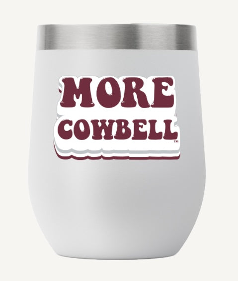 Mississippi State 12oz. Light Gray Tumbler with Bubble Font