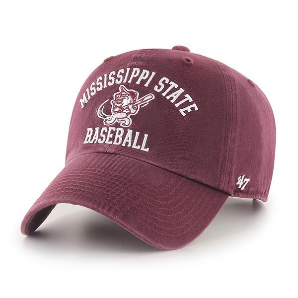 47 Brand Swinging Bully Archway Clean-Up Cap - Mississippi State