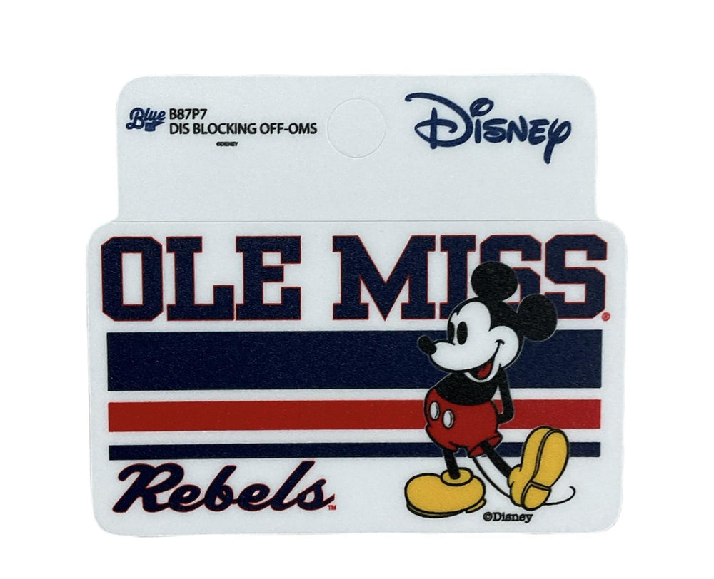Mickey Mouse Ole Miss Sticker
