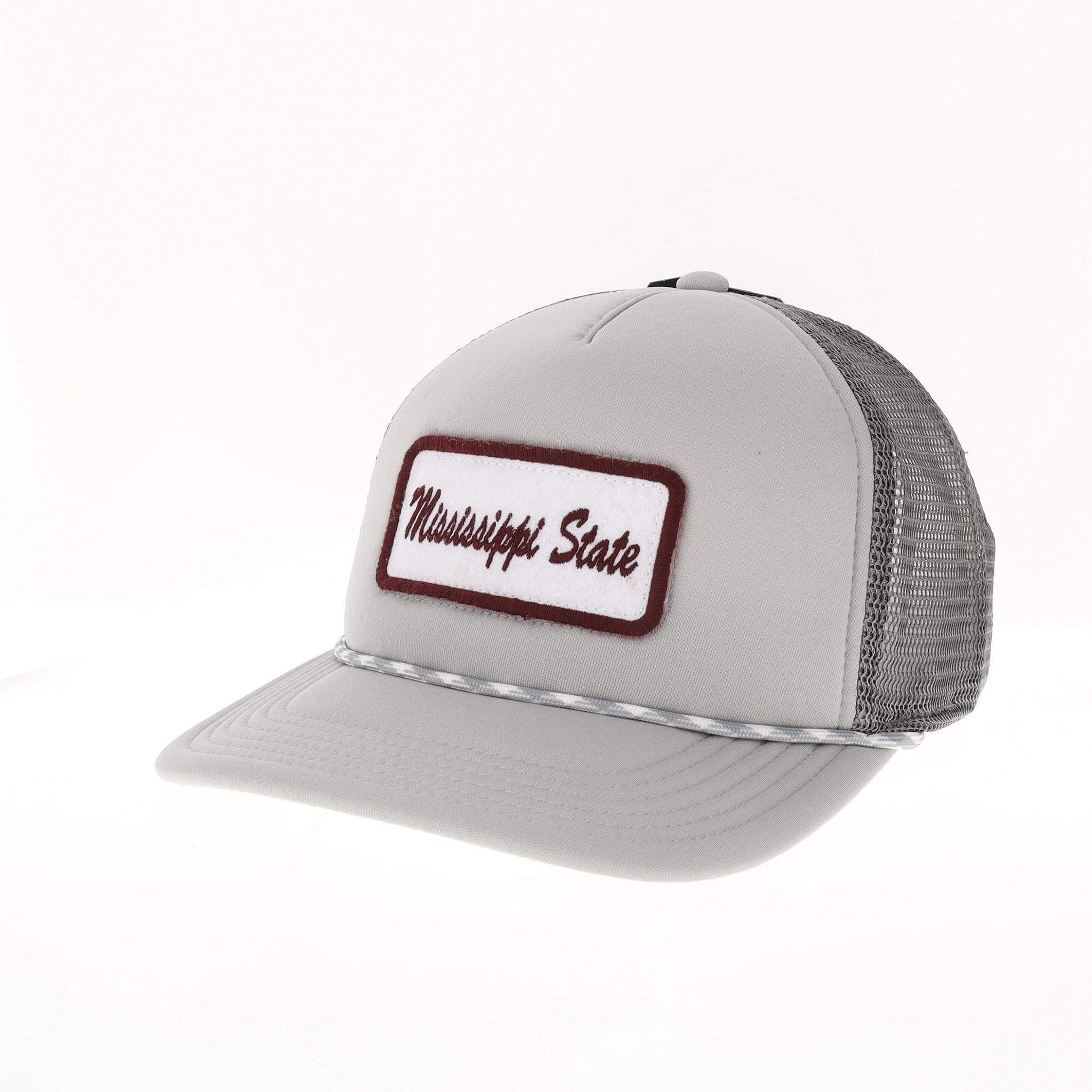 Grey Trucker LTA with Mississippi State in Maroon Hat