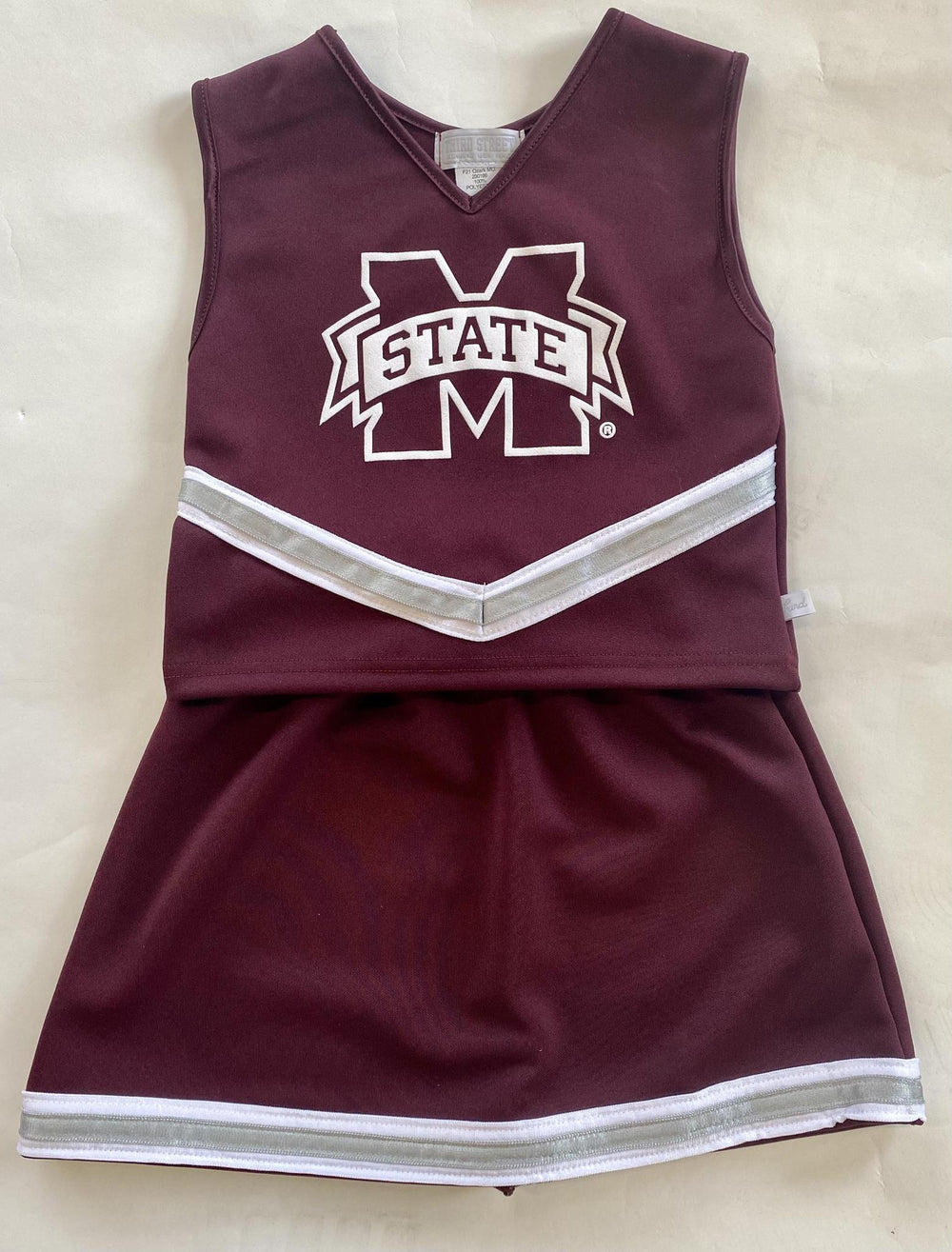 Third Street MSU Maroon Cheer Outfit for Kids and Youth