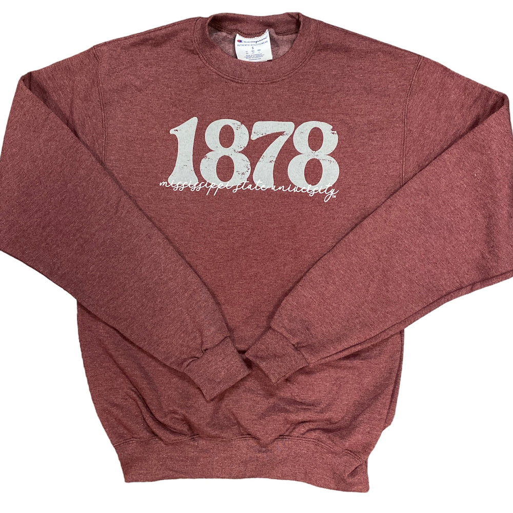 
                  
                    Pale Pink Champion 1878 Mississippi State Women's Sweatshirt
                  
                