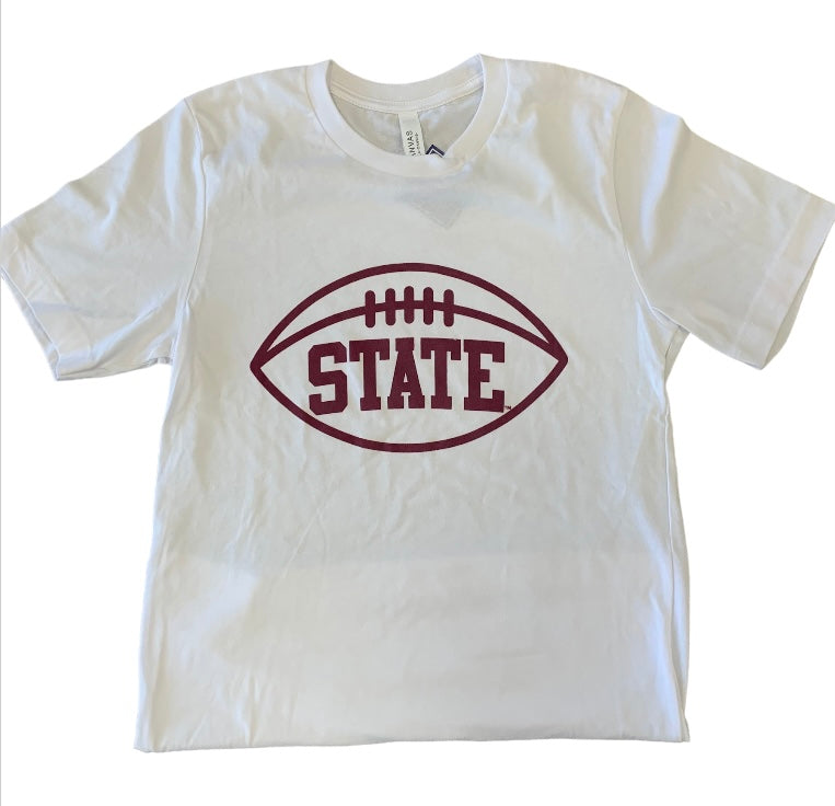STATE Bella Canvas Women's White Tee