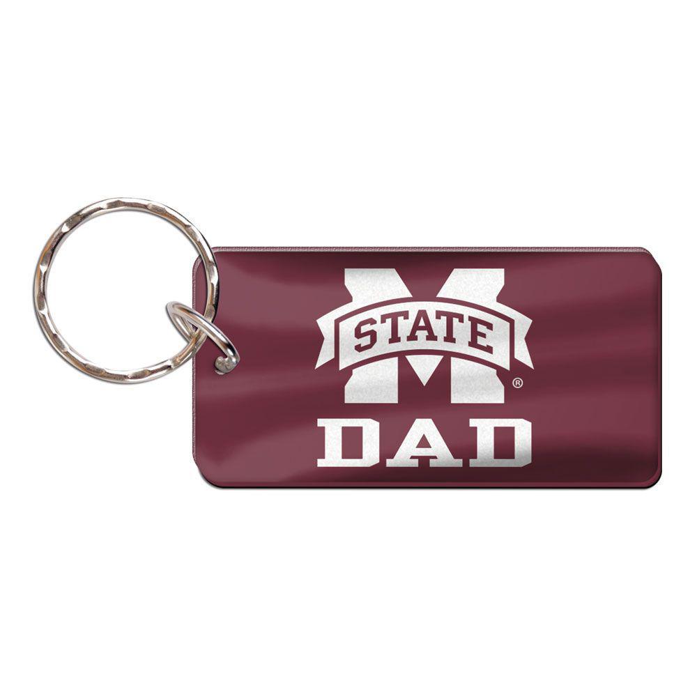 Wincraft Mississippi State Dad Key Ring