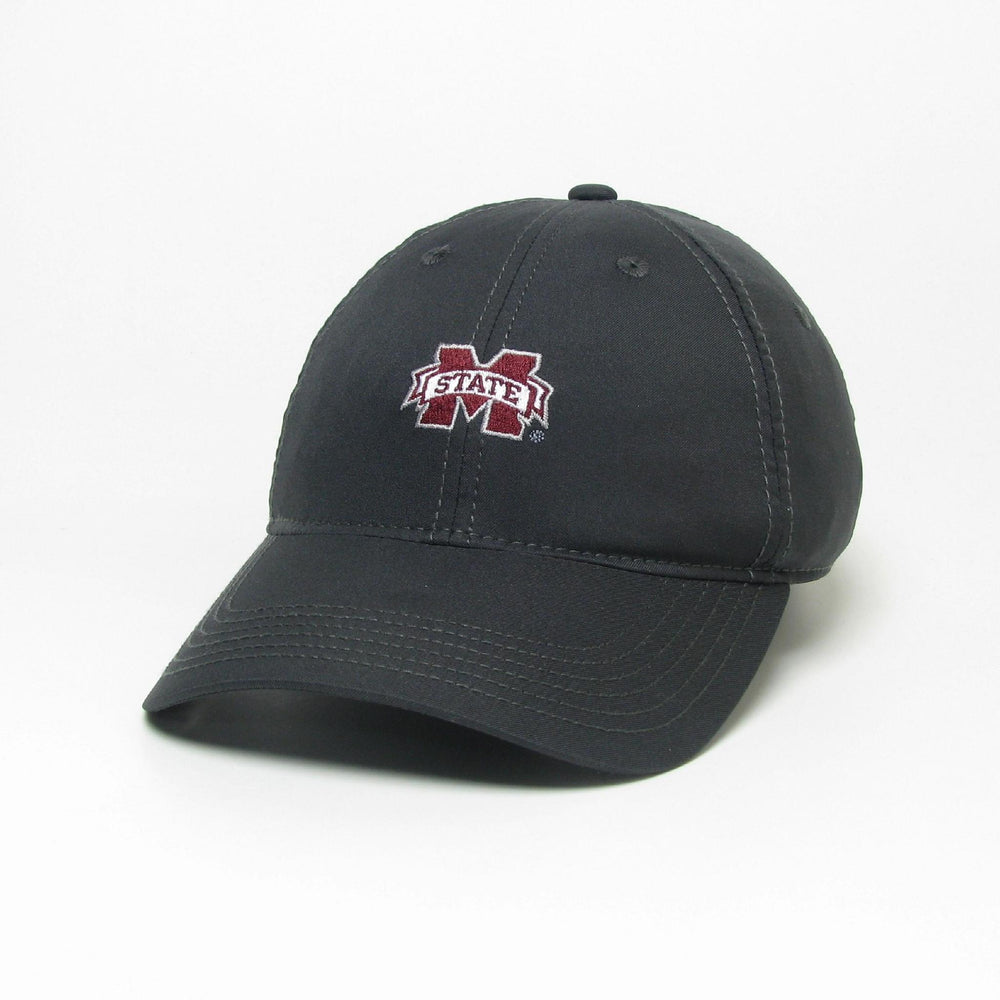 Legacy Dark Grey Cool Fit Mississippi State Cap