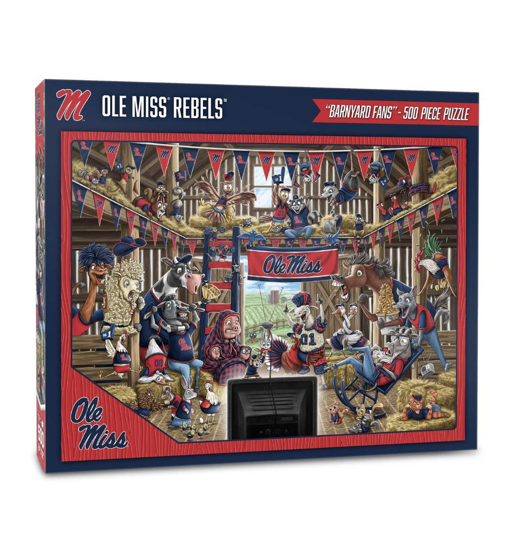 Barnyard Ole Miss Fans Puzzle