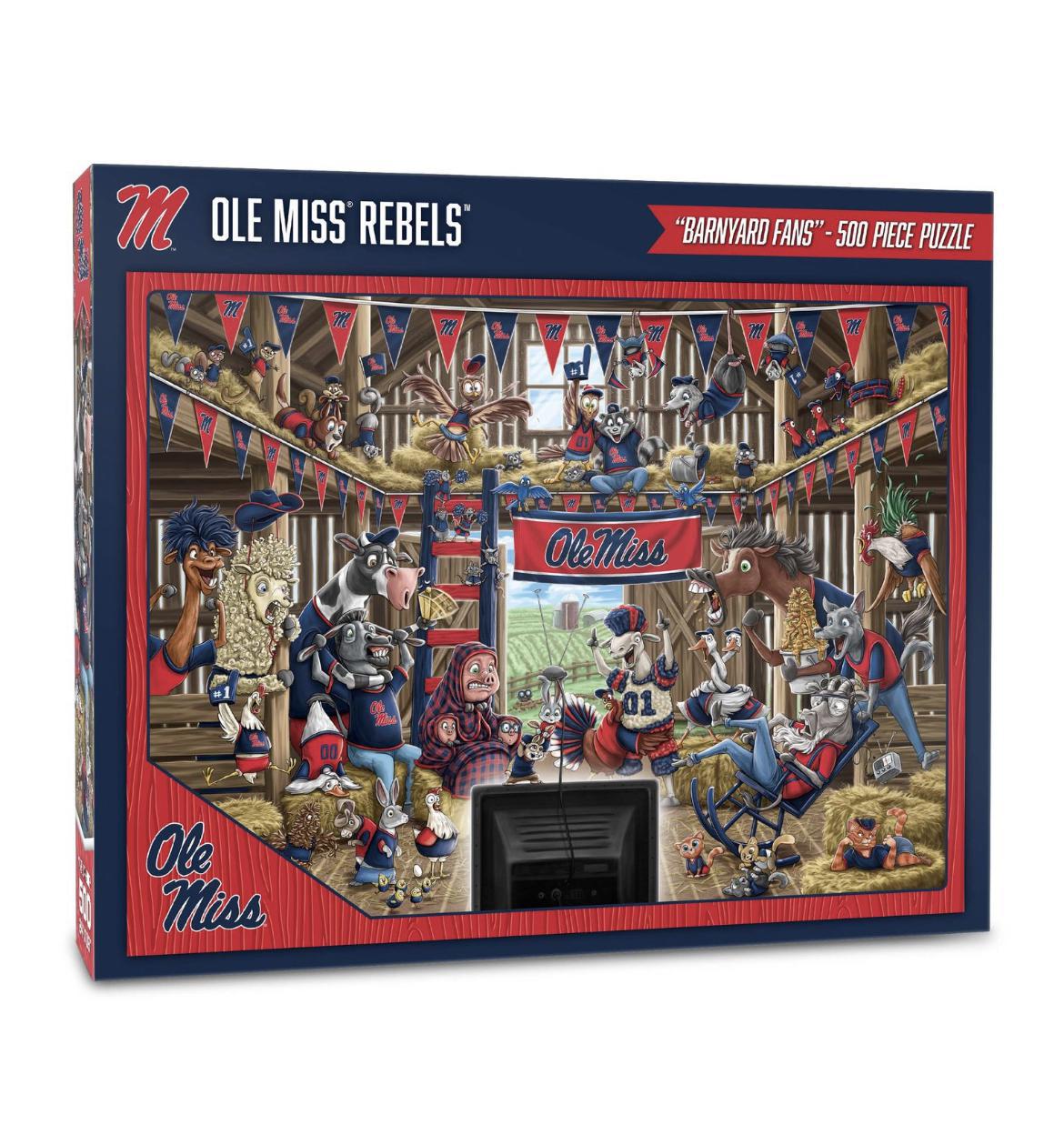 Barnyard Ole Miss Fans Puzzle