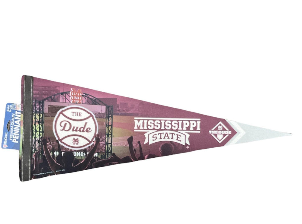 Wincraft Pennant The Dude Baseball Diamond - Mississippi State Decoration