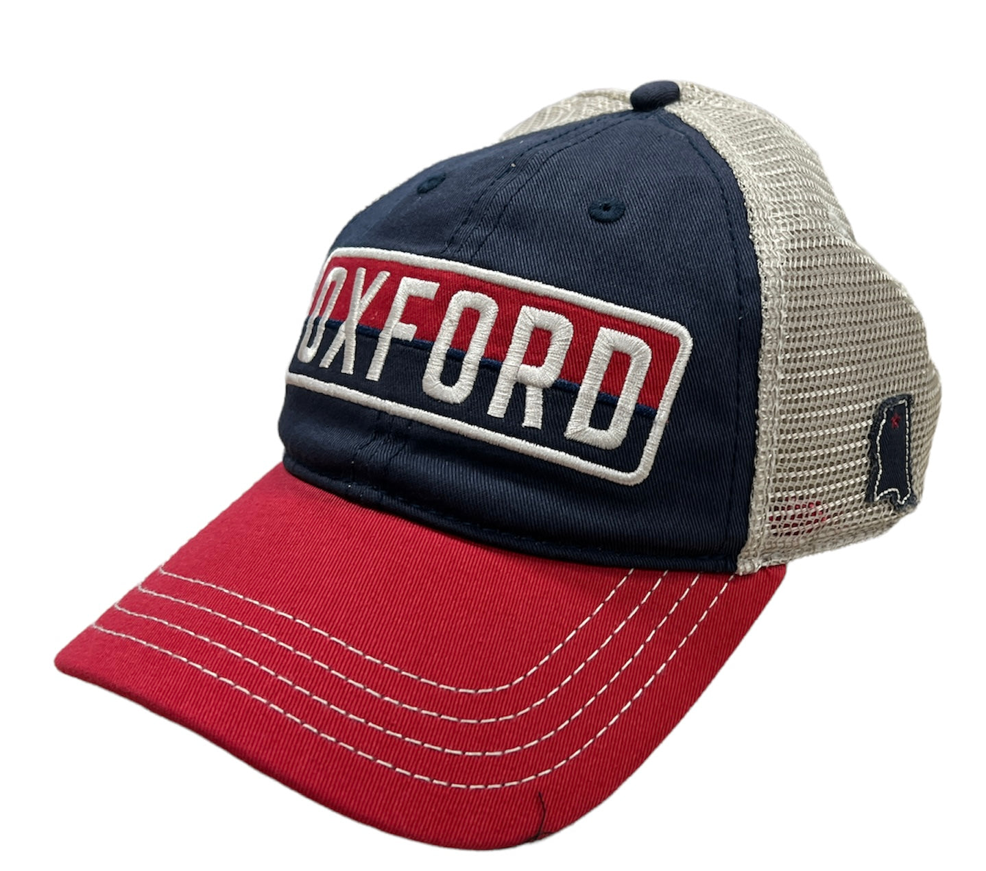 Camp David Ole Miss Oxford Trucker Hat