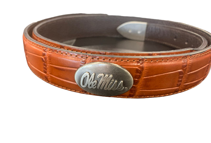 Zep Pro Leather Belt- Ole Miss