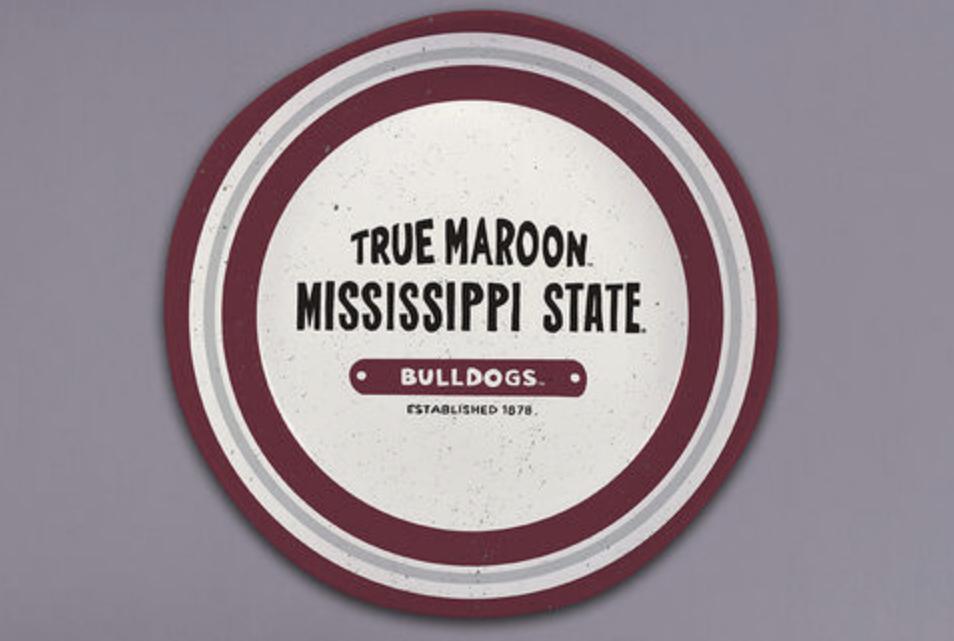 Magnolia Lane Mississippi State 13 x 3 Melamine Bowl