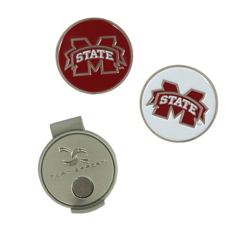 Wincraft Team Effort Mississippi State Hat Clip and Ball Markers Set